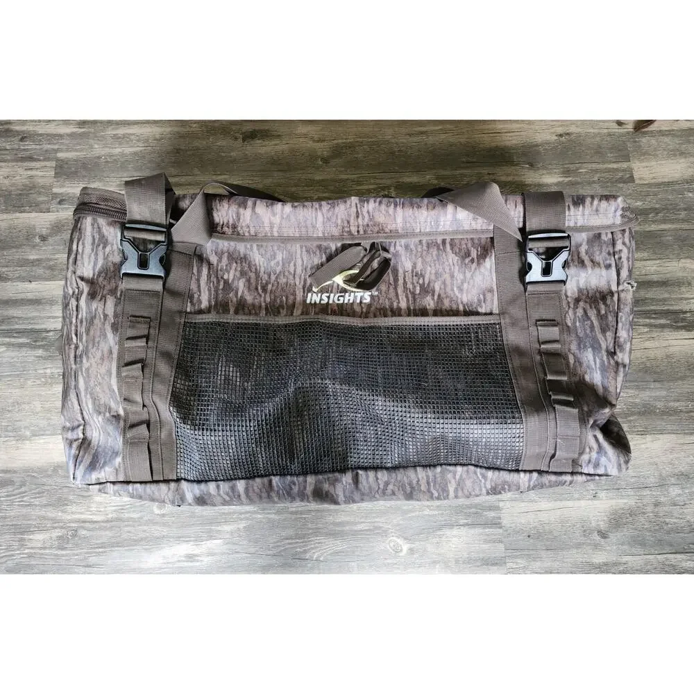 INSIGHTS Camo Traveler Gear Duffle Bag XXL Hunting Outdoor Camping